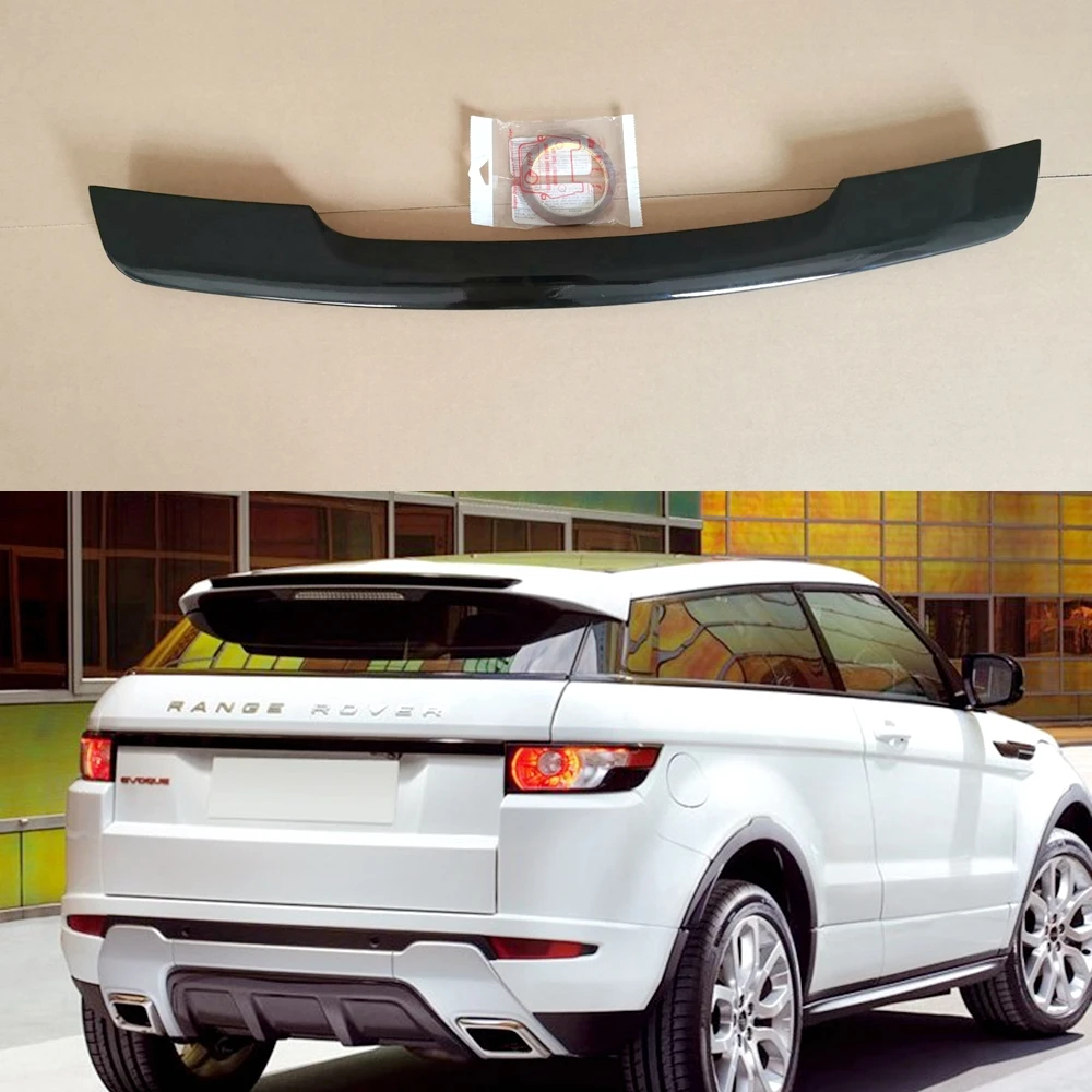 For Range Rover Evoque Rear Roof Spoiler Wing ABS Bright black Unpainted Primer 2010-2015 
For Range Rover Evoque Rear Roof Spoiler Wing ABS Bright black Unpainted Primer 2010-2015