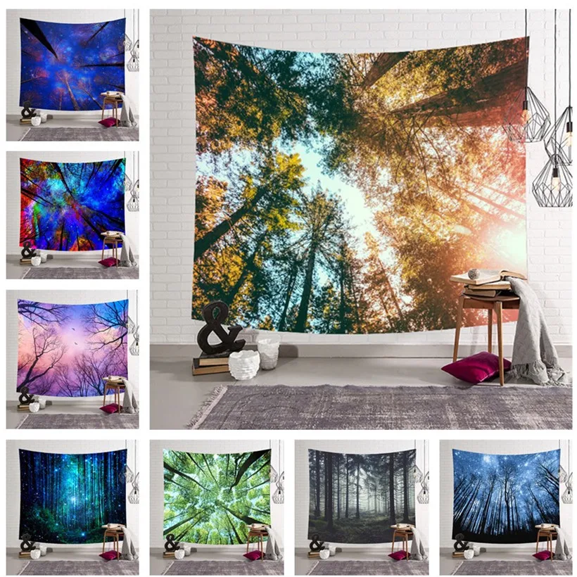 Mandala Forest Wall Hanging Polyester Tapestry Boho Macrame Starry sky aurora Blanket Home Decor Bedroom Sheet Yoga Mat Tapestry
Mandala Forest Wall Hanging Polyester Tapestry Boho Macrame Starry sky aurora Blanket Home Decor Bedroom Sheet Yoga Mat Tapestry