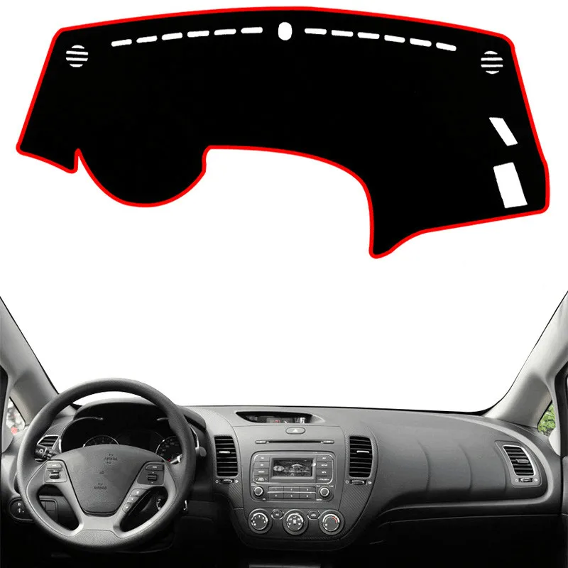 For Kia Cerato Forte K3 2013 2014 2015 2016 2017 2018 Car Dashboard Cover Pad Mat Dash Sun Shade Instrument Carpet Accessories 
For Kia Cerato Forte K3 2013 2014 2015 2016 2017 2018 Car Dashboard Cover Pad Mat Dash Sun Shade Instrument Carpet Accessories