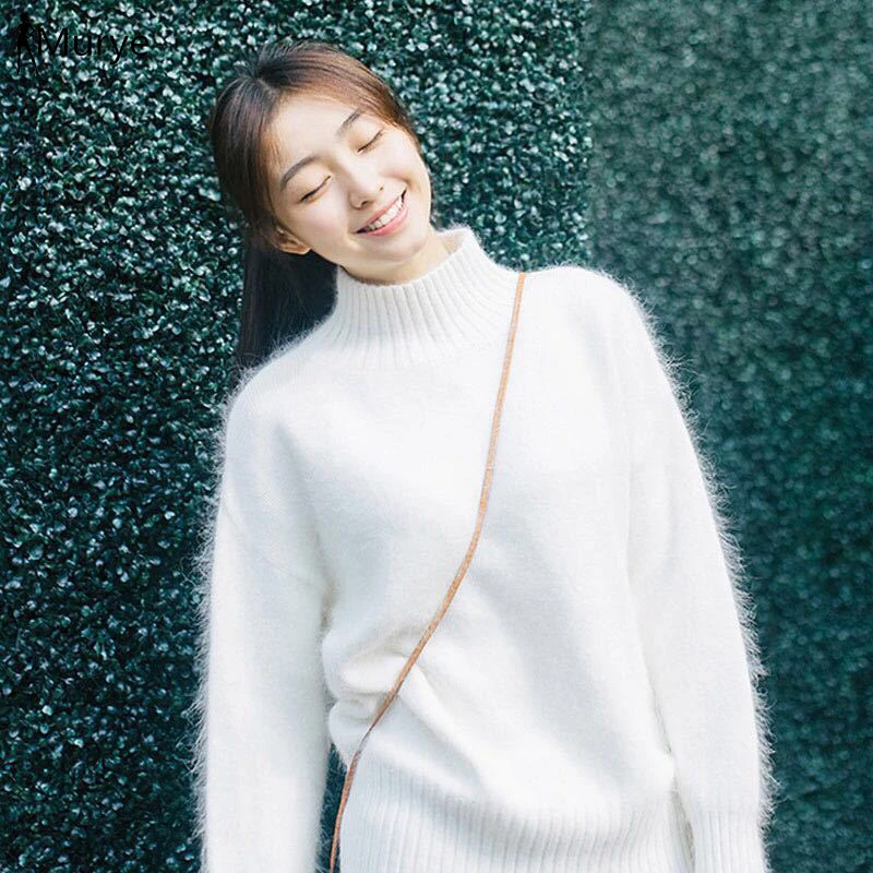 Winter sweater female turtleneck mohair wool blends pullover Korean style women yellow lady sweater loose fashion streetwear new
Winter sweater female turtleneck mohair wool blends pullover Korean style women yellow lady sweater loose fashion streetwear new