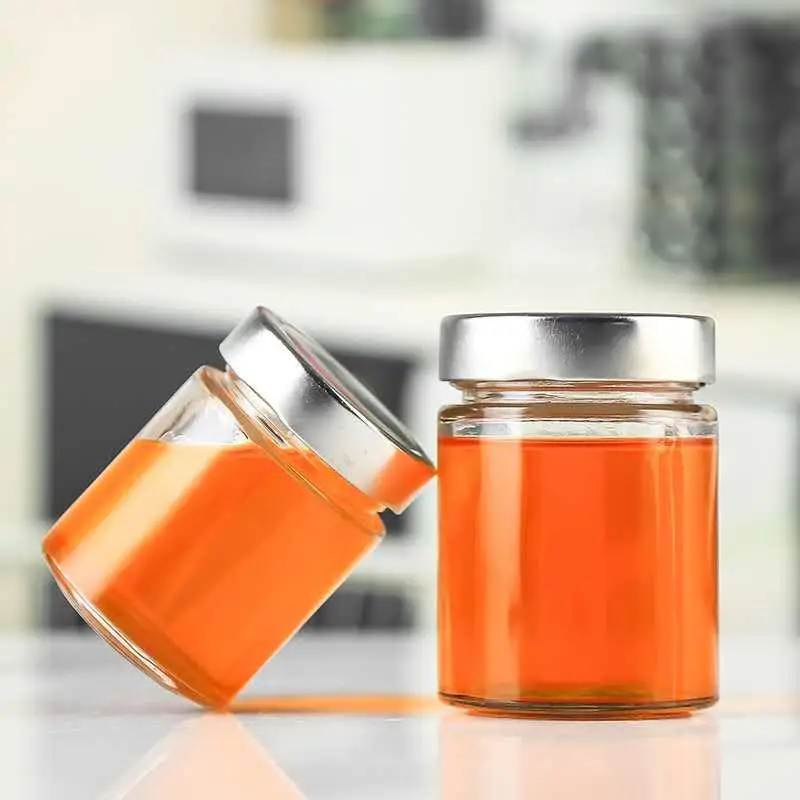 X120 Thickened Glass Honey Jar 100ml Capacity 4oz Weight Honey Glass Jar Silver Covers Beautiful Wedding Party Gifts Honey Jars
X120 Thickened Glass Honey Jar 100ml Capacity 4oz Weight Honey Glass Jar Silver Covers Beautiful Wedding Party Gifts Honey Jars