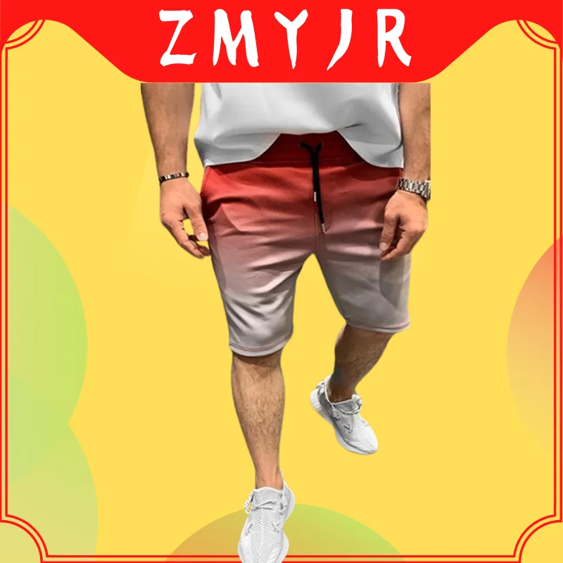 ZMYJR Men New gradient Shorts Loose Short Fitness Bodybuilding Jogger Mens Casual Gyms exercise Cool durable Sweatpants
ZMYJR Men New gradient Shorts Loose Short Fitness Bodybuilding Jogger Mens Casual Gyms exercise Cool durable Sweatpants