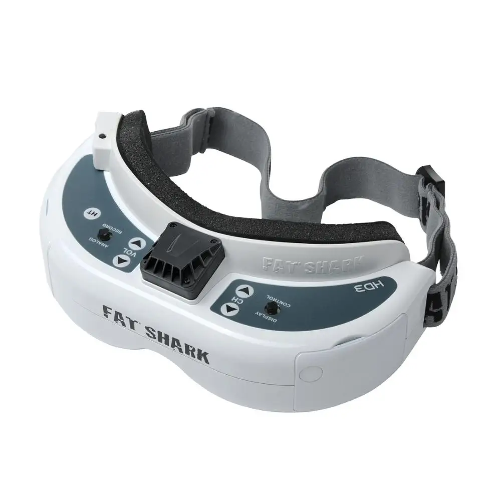 Fat Shark Dominator HD3 800x600 FPV Goggles Video Glasses Headset with HDMI DVR
Fat Shark Dominator HD3 800x600 FPV Goggles Video Glasses Headset with HDMI DVR
