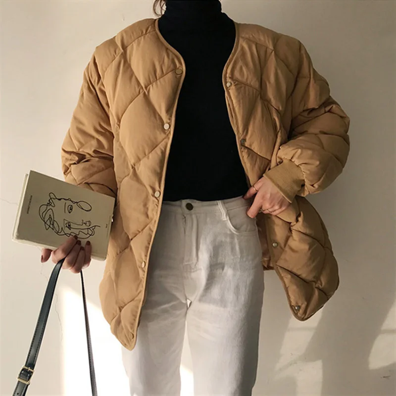 2021HziriP New Office Fashion Casual Winter Windbreaker Coat Women Warm Loose Cotton Coats Long Sleeve Outerwear High Quality
2021HziriP New Office Fashion Casual Winter Windbreaker Coat Women Warm Loose Cotton Coats Long Sleeve Outerwear High Quality