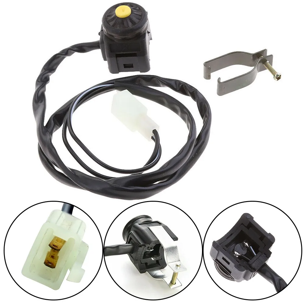 Motorcycle Kill Switch 22mm Yellow Push Button Horn Starter For Many ATV Motorcycle Dirt Bike 50 70 110 125 150 7/8" Diameter
Motorcycle Kill Switch 22mm Yellow Push Button Horn Starter For Many ATV Motorcycle Dirt Bike 50 70 110 125 150 7/8" Diameter
