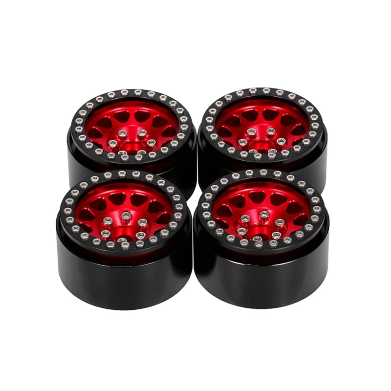 4PCS Metal 1.9 Beadlock Wheel Rim Hub,Red with RC Car Front Bumper Metal RC Model Parts
4PCS Metal 1.9 Beadlock Wheel Rim Hub,Red with RC Car Front Bumper Metal RC Model Parts