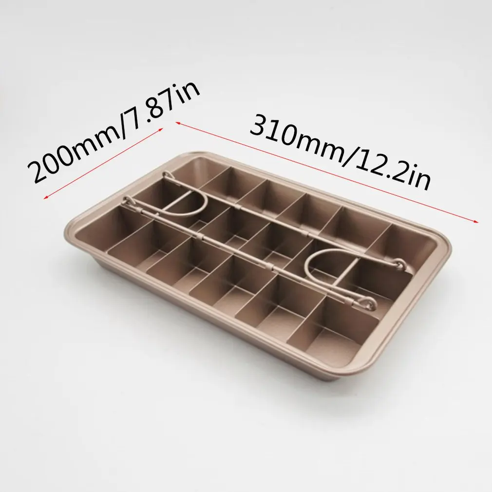Brownie Pan Brownie Cutter Mould Cake Bread Baking Mold Baking Tool Kitchen Cake Tool Kitchen Accessories
Brownie Pan Brownie Cutter Mould Cake Bread Baking Mold Baking Tool Kitchen Cake Tool Kitchen Accessories