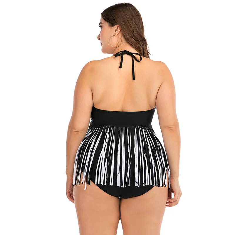 Luren Plus Size Swimwear Women's Swimsuit Tassel Sexy Bandage Bikini Set Push-up Thick Bra High Waist Off
Luren Plus Size Swimwear Women's Swimsuit Tassel Sexy Bandage Bikini Set Push-up Thick Bra High Waist Off
