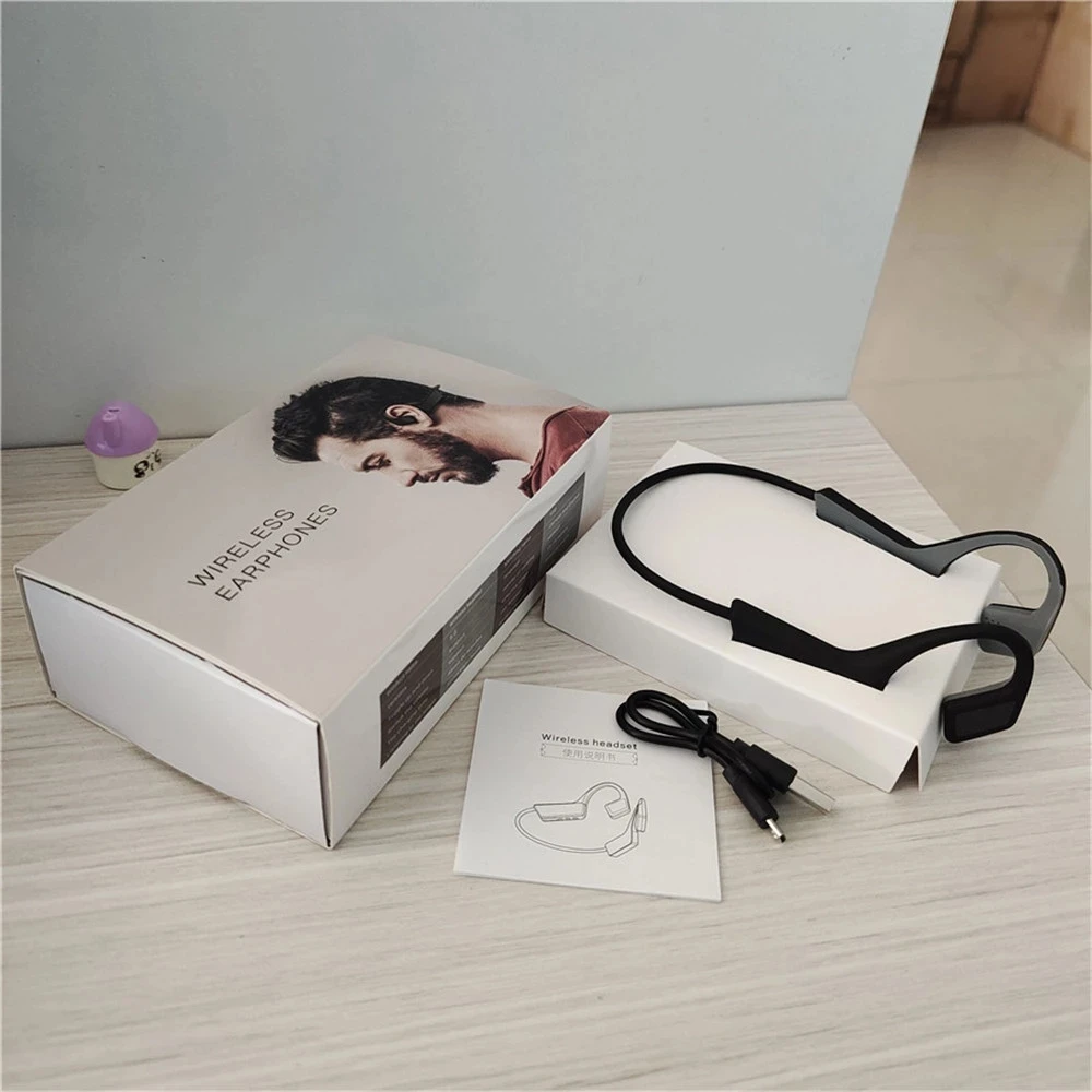 K08 New Bone Conduction Concept Bluetooth Headset 5.0 Wireless Ear-Mounted Stereo Sports Non-In-Ear Smart Bluetooth Headset
K08 New Bone Conduction Concept Bluetooth Headset 5.0 Wireless Ear-Mounted Stereo Sports Non-In-Ear Smart Bluetooth Headset