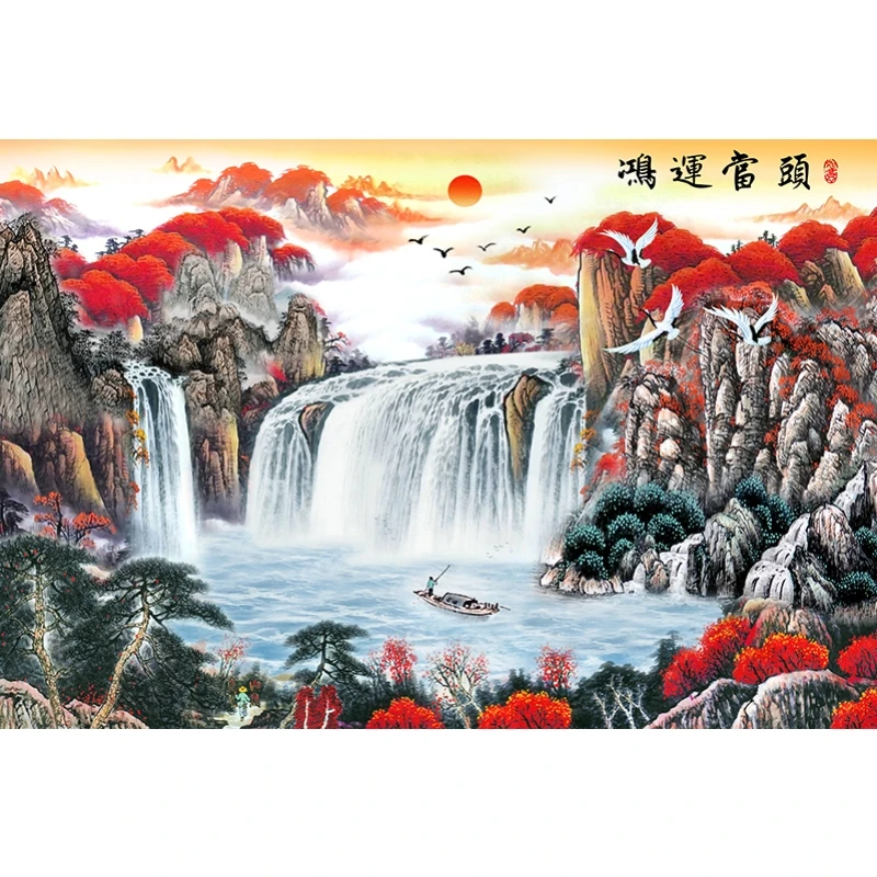 The Great Wall jigsaw puzzle Chinese landscape painting 1000 pieces wooden toys Adornment picture Practical gifts custom
The Great Wall jigsaw puzzle Chinese landscape painting 1000 pieces wooden toys Adornment picture Practical gifts custom