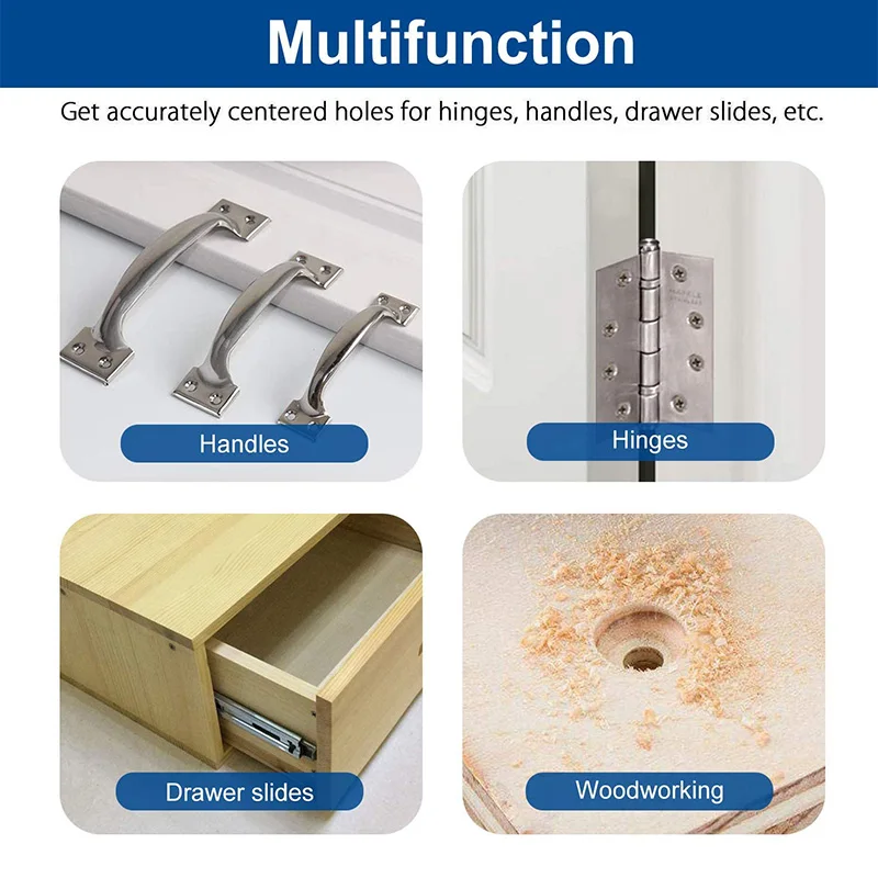 10 Pieces Hinged Drill Bit Set, HSS Self-Centering Drills for Window Cabinet with Wood Hinge Door
10 Pieces Hinged Drill Bit Set, HSS Self-Centering Drills for Window Cabinet with Wood Hinge Door