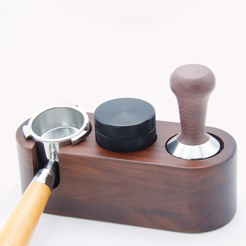 Coffee Filter Tamper Holder Wood Espresso Tamper Mat Stand Coffee Maker Support Base Rack Coffee Accessories 
Coffee Filter Tamper Holder Wood Espresso Tamper Mat Stand Coffee Maker Support Base Rack Coffee Accessories