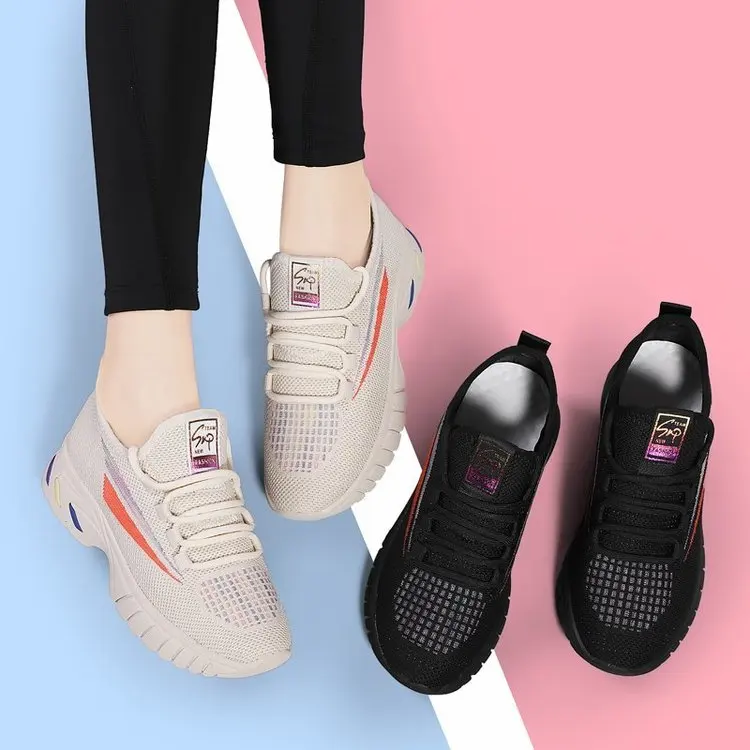 Breathable Summer Shoes Women Mesh Low Top Fashion Sneakers Size 35-40 Casual Shoes Lace-up Flat Women Trainers Zapatillas
Breathable Summer Shoes Women Mesh Low Top Fashion Sneakers Size 35-40 Casual Shoes Lace-up Flat Women Trainers Zapatillas