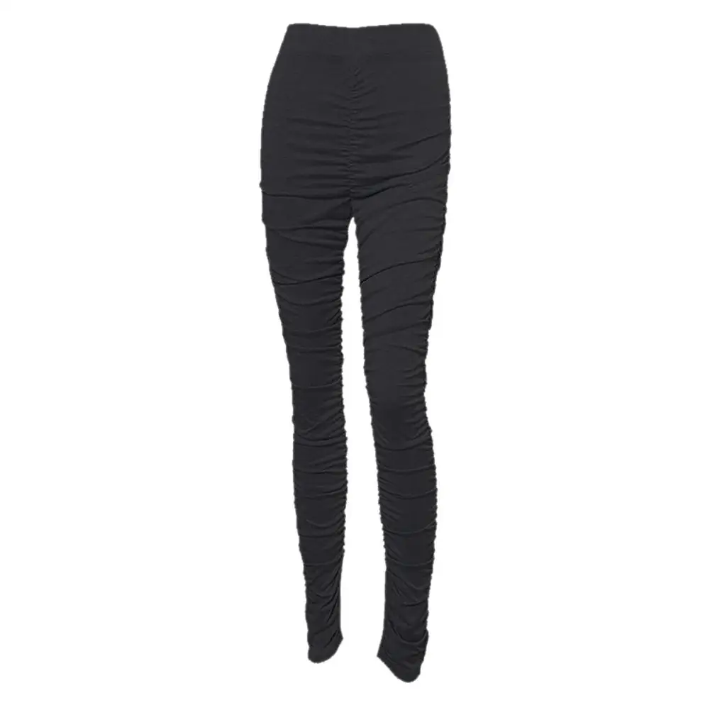 Solid Ruched Stacked Pants Women High Waist Side Slit Streetwear Long Trousers 2020 Fashion Solid Skinny Pencil Pant
Solid Ruched Stacked Pants Women High Waist Side Slit Streetwear Long Trousers 2020 Fashion Solid Skinny Pencil Pant