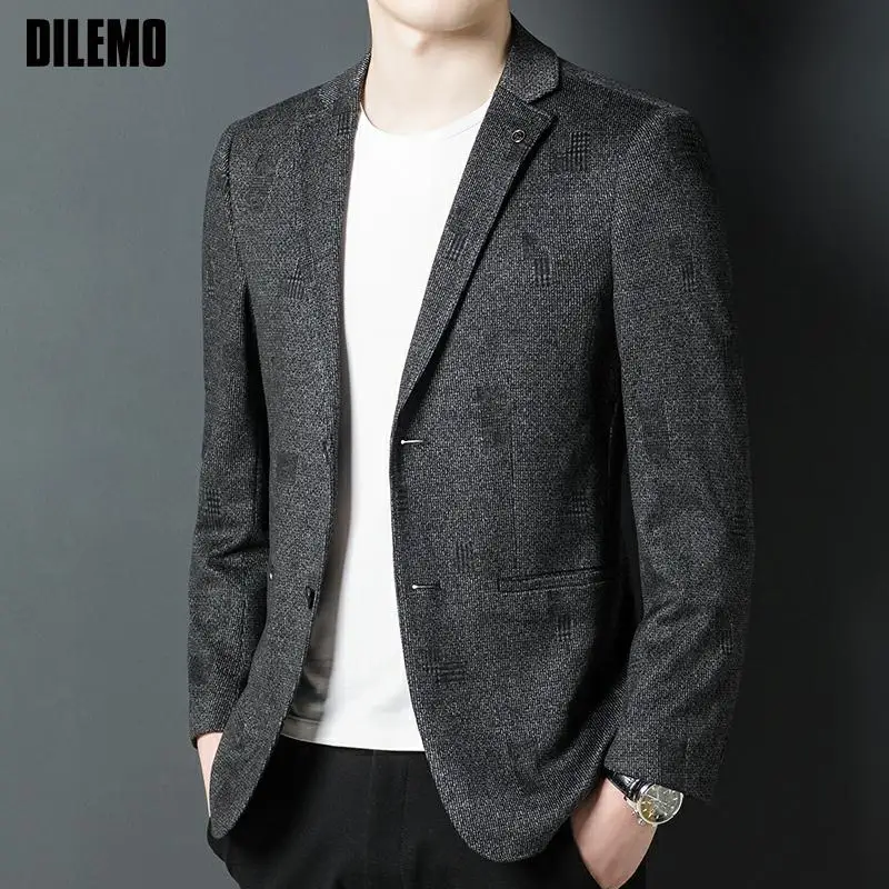 Top Grade Designer Brand Luxury Casual Fashion Elegant British Style Men Blazers Slim Fit Jacket Business Suit Coat Men Clothes
Top Grade Designer Brand Luxury Casual Fashion Elegant British Style Men Blazers Slim Fit Jacket Business Suit Coat Men Clothes