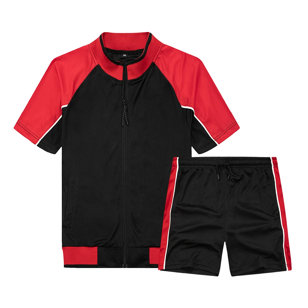 Mens Sports Suit Short Sleeve Casual Quick-dry Breathable Male 2 Piece Set Running Suit Sportswear 2021 Summer Joggers Set
Mens Sports Suit Short Sleeve Casual Quick-dry Breathable Male 2 Piece Set Running Suit Sportswear 2021 Summer Joggers Set