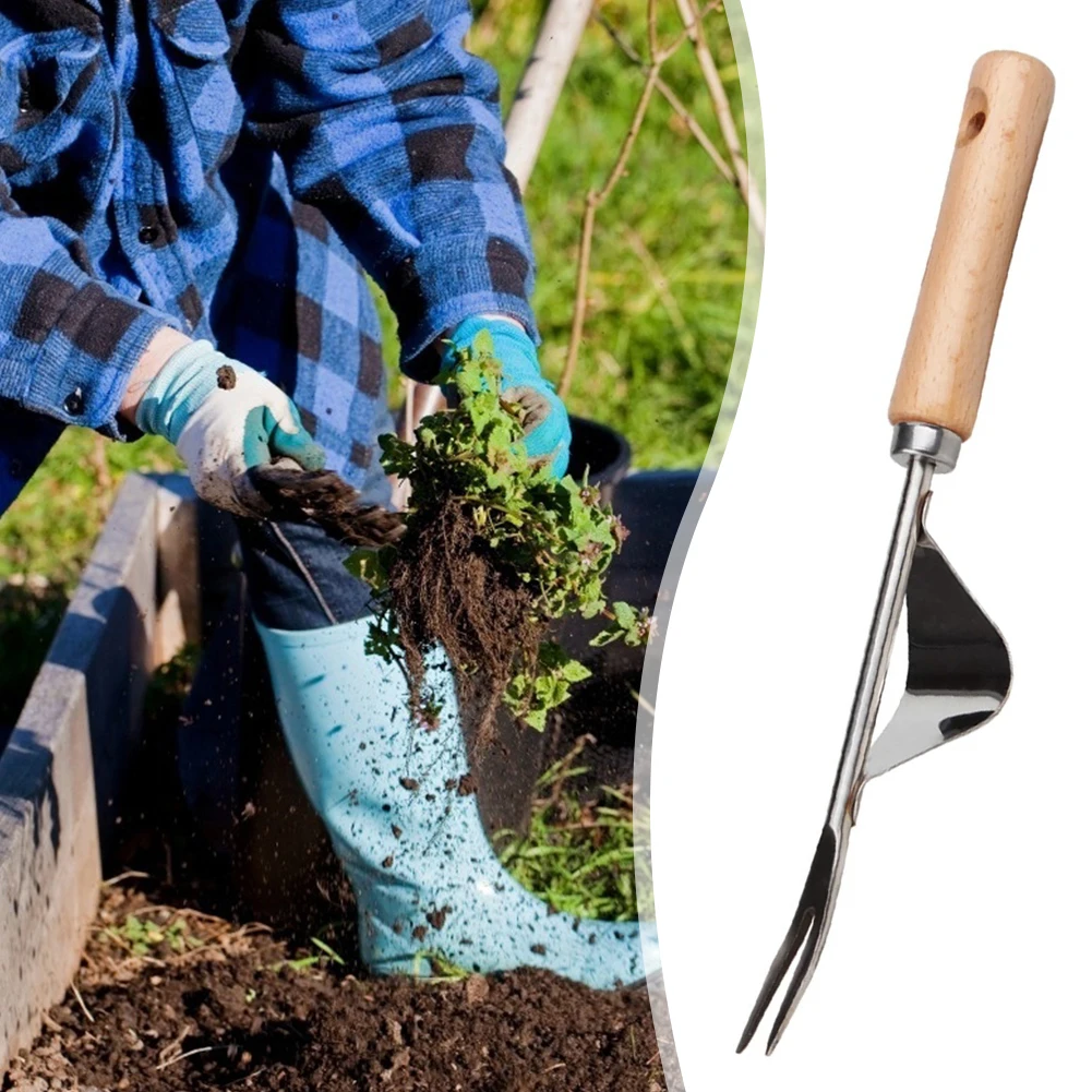 Farmland Digging Lawn Tool Weeder with Wood Handle Easily Carrying Manual Weeding Garden Hand Part Eco-friendly Tool
Farmland Digging Lawn Tool Weeder with Wood Handle Easily Carrying Manual Weeding Garden Hand Part Eco-friendly Tool