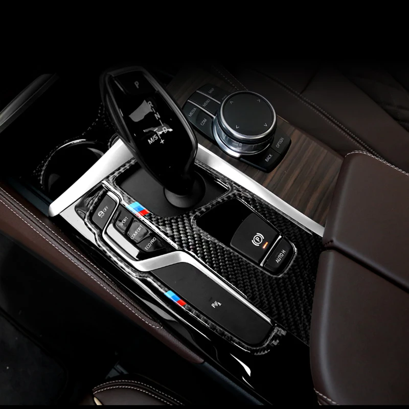 Carbon Fiber Car Styling Control Gear Shift Panel decorative strip Stickers Cover trim Accessories For BMW 5 Series 6GT G30 G32
Carbon Fiber Car Styling Control Gear Shift Panel decorative strip Stickers Cover trim Accessories For BMW 5 Series 6GT G30 G32