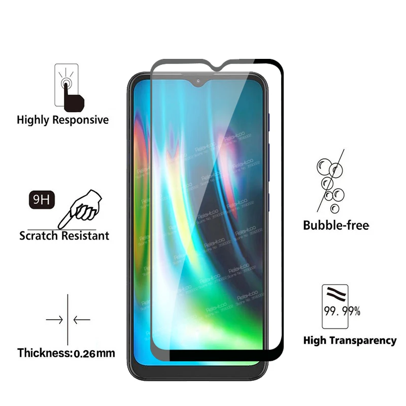 2 шт. Защитное стекло для moto g9 play экрана motorola g 9 g9play 6 5 '' защитная пленка tremp |