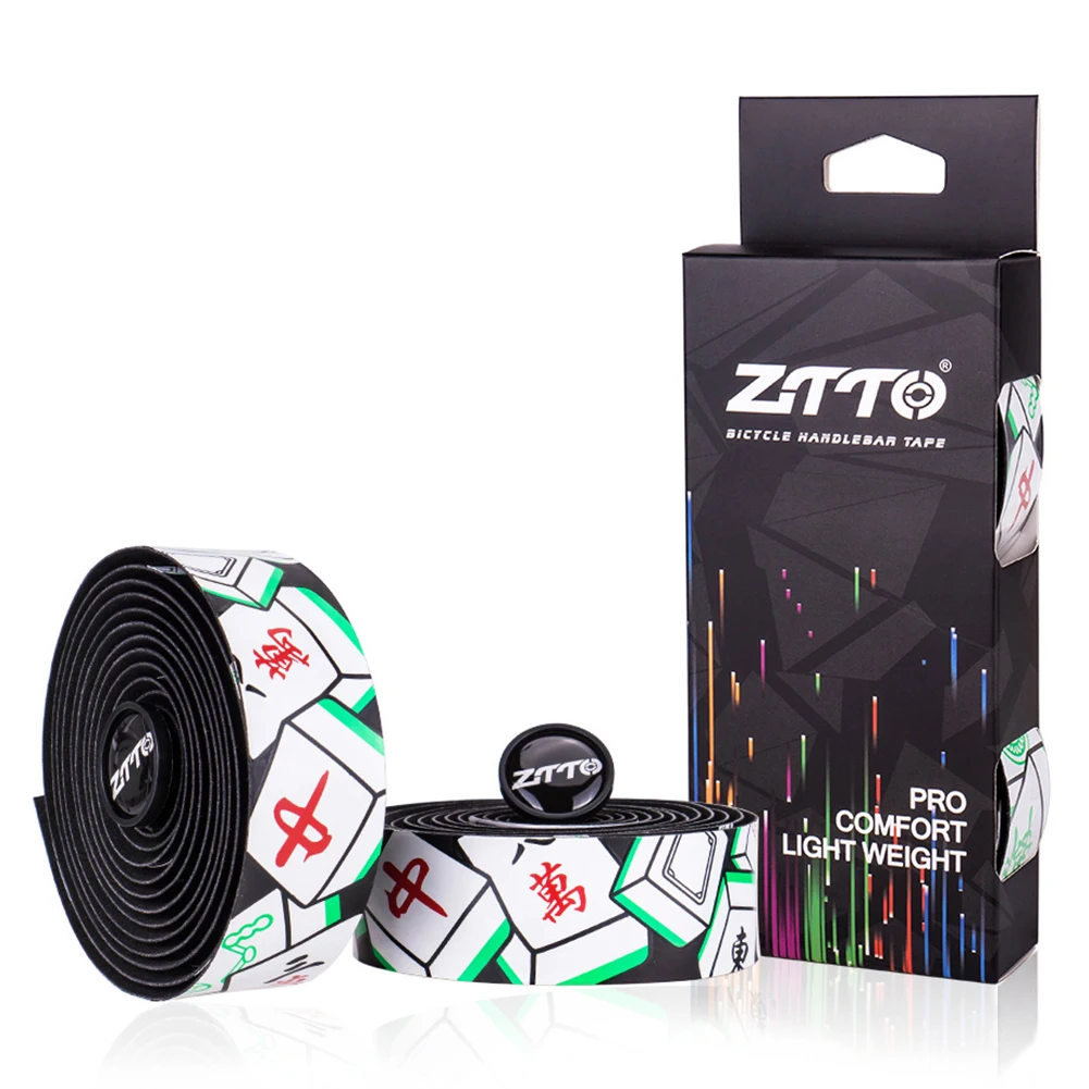 ZTTO Chinese style Mahjong Handlebar EVA PU Tape Road Bike Bar Tape High Quality Durable Shock-Proof Roadbike Bartape Accessary
ZTTO Chinese style Mahjong Handlebar EVA PU Tape Road Bike Bar Tape High Quality Durable Shock-Proof Roadbike Bartape Accessary