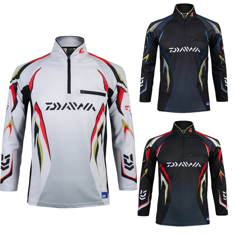 2021 Daiwa Fishing Shirts Fishing Clothing Men Clothes Breathable Sun UV Protection Outdoor Sportswear Suit Fishing Shirt
2021 Daiwa Fishing Shirts Fishing Clothing Men Clothes Breathable Sun UV Protection Outdoor Sportswear Suit Fishing Shirt