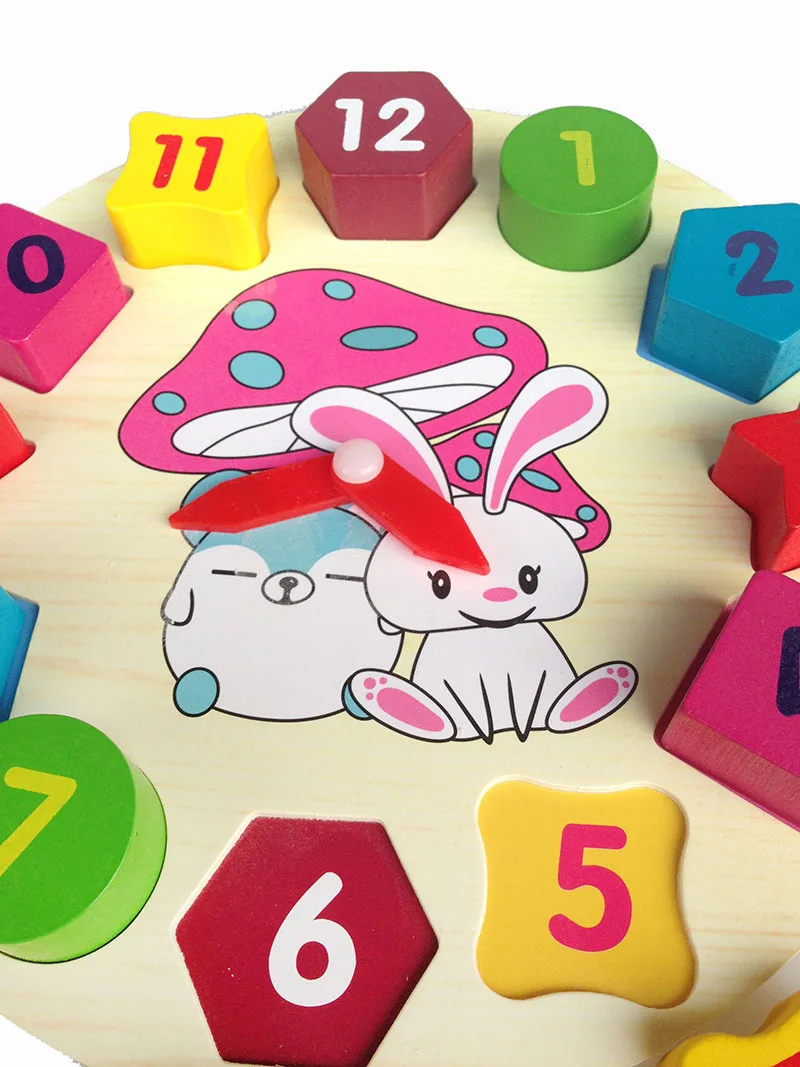 Baby 12 Number Wooden Toys Puzzle Colorful Digital Geometry Clock Educational Toys For Children Kids Wood Toy Gifts
Baby 12 Number Wooden Toys Puzzle Colorful Digital Geometry Clock Educational Toys For Children Kids Wood Toy Gifts
