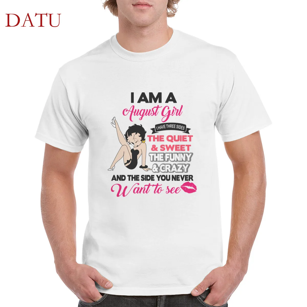 August Girl Birthday print t shirt 100% cotton kawaii cartoon anime graphic tshirt gothic punk top oversized men/women's T-Shirt
August Girl Birthday print t shirt 100% cotton kawaii cartoon anime graphic tshirt gothic punk top oversized men/women's T-Shirt