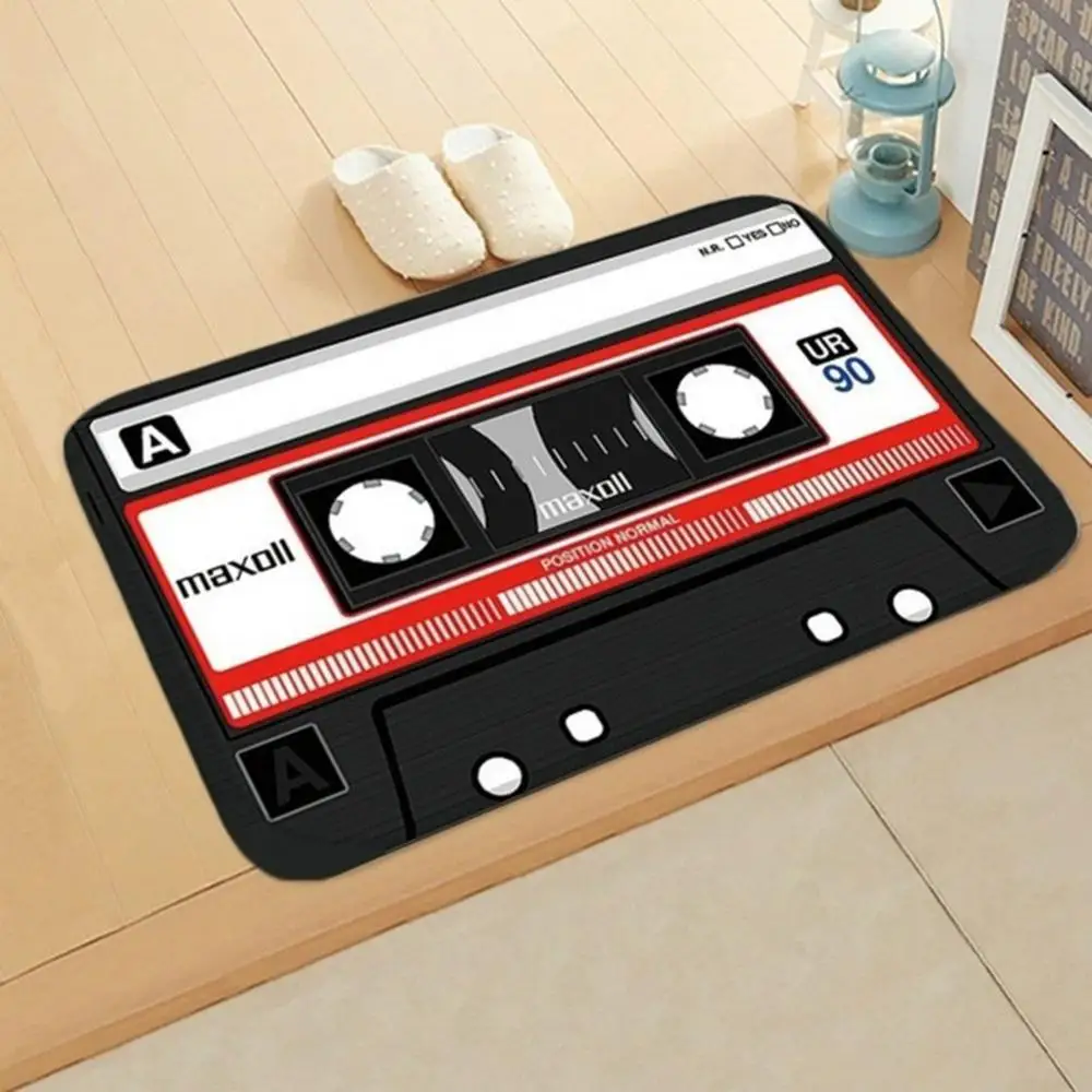Hot Sales Vintage Cassette Tape Non-slip Rectangle Door Mat Carpet Entrance Floor Decor
Hot Sales Vintage Cassette Tape Non-slip Rectangle Door Mat Carpet Entrance Floor Decor