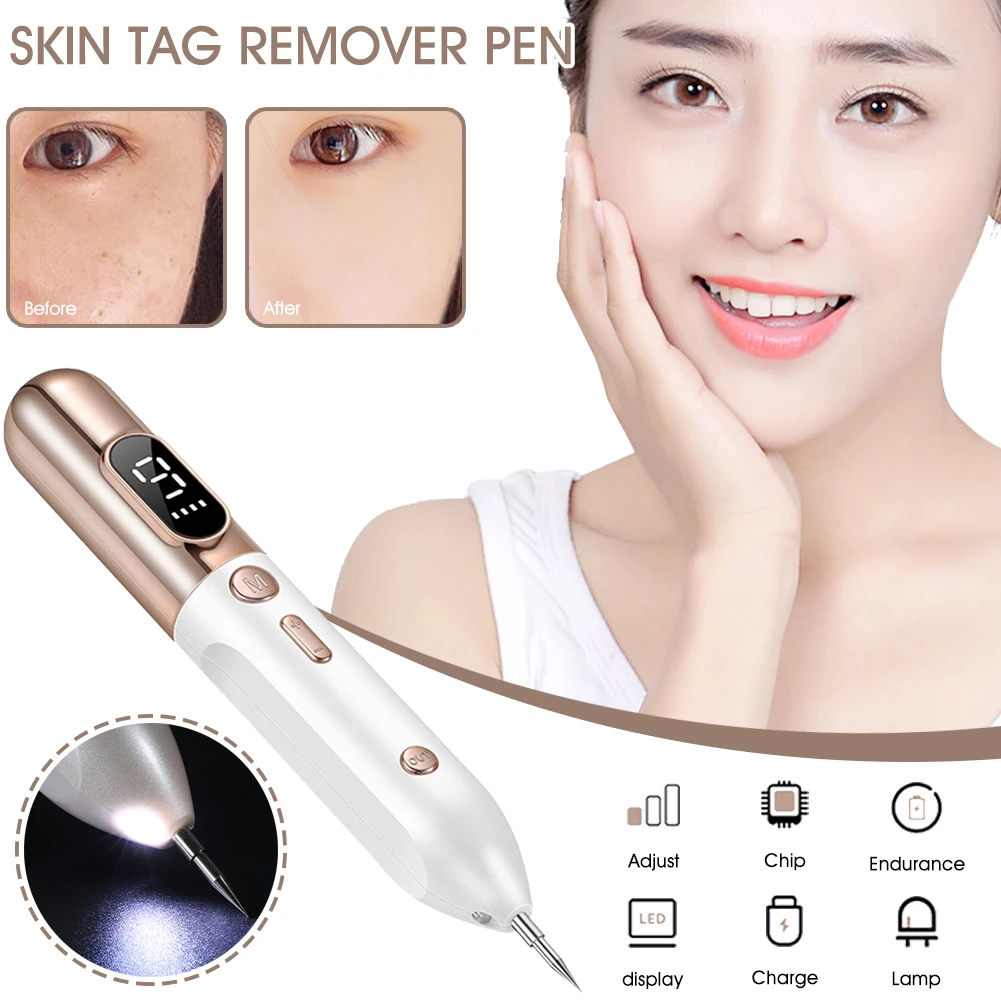 Hot Product Portable Beauty Equipment Skin Tag Painless Scar-free Remover Pen Usb Rechargeable Moles Removal 9 Gears Gift Girls
Hot Product Portable Beauty Equipment Skin Tag Painless Scar-free Remover Pen Usb Rechargeable Moles Removal 9 Gears Gift Girls