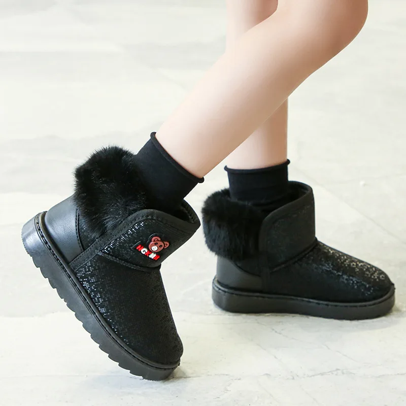 2020 Winter Girls Snow Boots Children Cotton Shoes Warm Thicken Plush Windproof Kids Boots Cartoon Outdoor Student Short Boots
2020 Winter Girls Snow Boots Children Cotton Shoes Warm Thicken Plush Windproof Kids Boots Cartoon Outdoor Student Short Boots