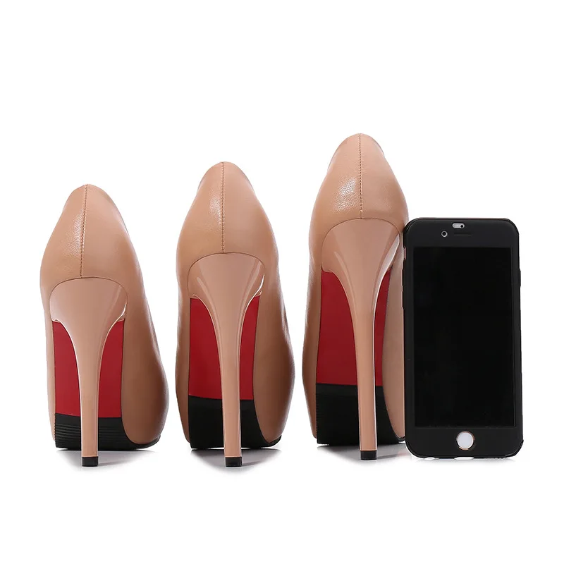 New Super High Heel round Head Peep-Toe Waterproof Platform Low-Cut High Heels Simple Light Board Leather Pattern
New Super High Heel round Head Peep-Toe Waterproof Platform Low-Cut High Heels Simple Light Board Leather Pattern