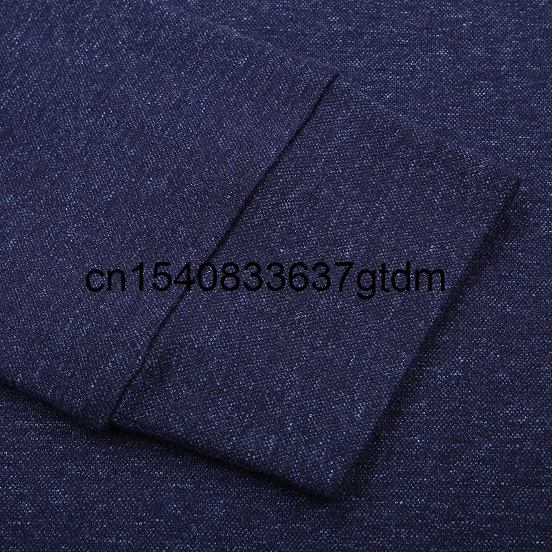 Fall new men's plus fat plus size long-sleeved shirt male fat business casual lapel long-sleeved T-shirt