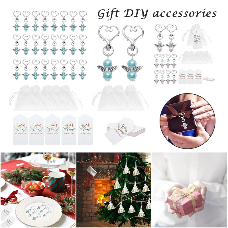 60 Pcs Thank You Favors Angel Keychain Favor Bow Angel Wing Thank You Tag Guest Return Favor for Baby lpfk Party Favors Event
60 Pcs Thank You Favors Angel Keychain Favor Bow Angel Wing Thank You Tag Guest Return Favor for Baby lpfk Party Favors Event