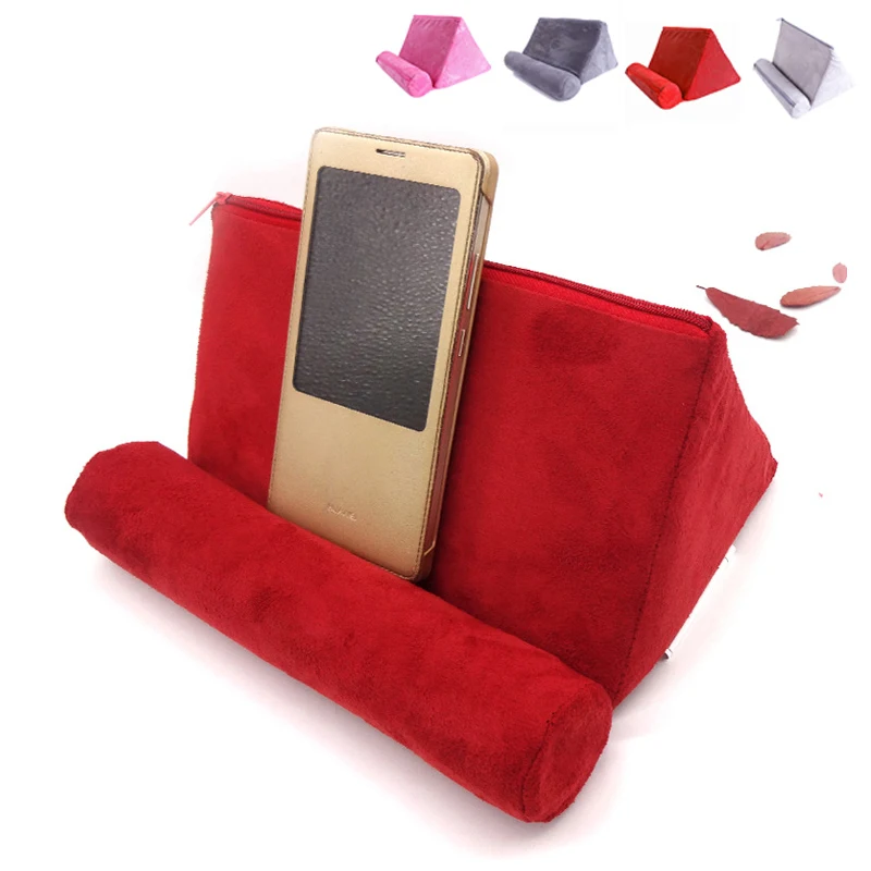 Mobile Phone Holder Suede Tablet Pillow Portable Desk Stand Foam Tablet Holder Laptop Holder Stand Lap Rest Cushion for Ipad
Mobile Phone Holder Suede Tablet Pillow Portable Desk Stand Foam Tablet Holder Laptop Holder Stand Lap Rest Cushion for Ipad