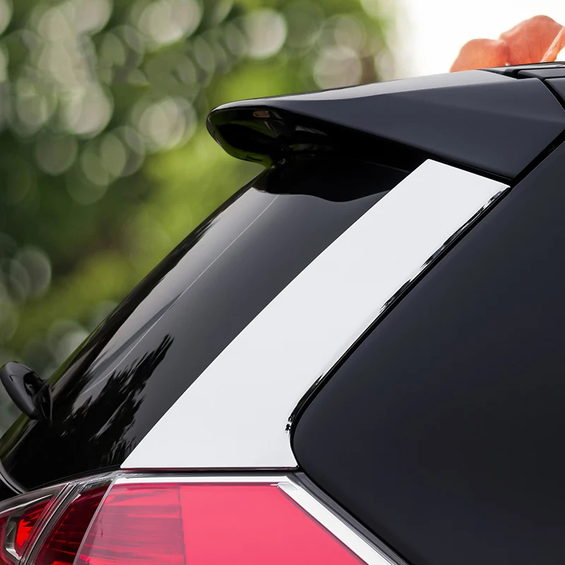 Stainless steel For Nissan X-trail Xtrail T32 Rogue 2014-2018 Rear windows pillar Spoilers Wings Cover Sticker Trim car styling
Stainless steel For Nissan X-trail Xtrail T32 Rogue 2014-2018 Rear windows pillar Spoilers Wings Cover Sticker Trim car styling