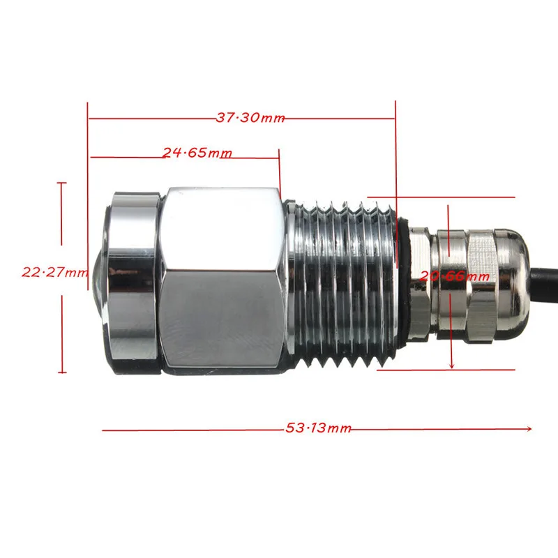 9W IP68 Waterproof Rate 6 LED Car Boat Drain Plug Light Bulb DC8-28V Underwater Lamp Blue White Lighting 
9W IP68 Waterproof Rate 6 LED Car Boat Drain Plug Light Bulb DC8-28V Underwater Lamp Blue White Lighting