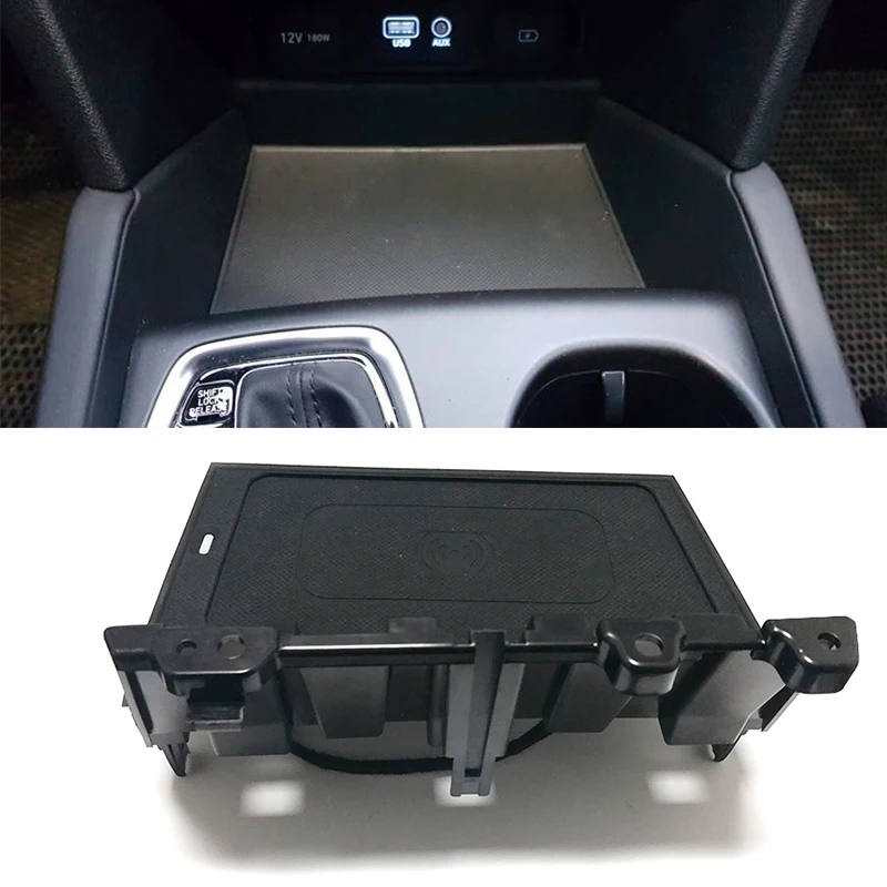 15W QI car wireless charger phone charger fast charging case charging holder for Hyundai Santa Fe 2018 2019 for iPhone 11
15W QI car wireless charger phone charger fast charging case charging holder for Hyundai Santa Fe 2018 2019 for iPhone 11
