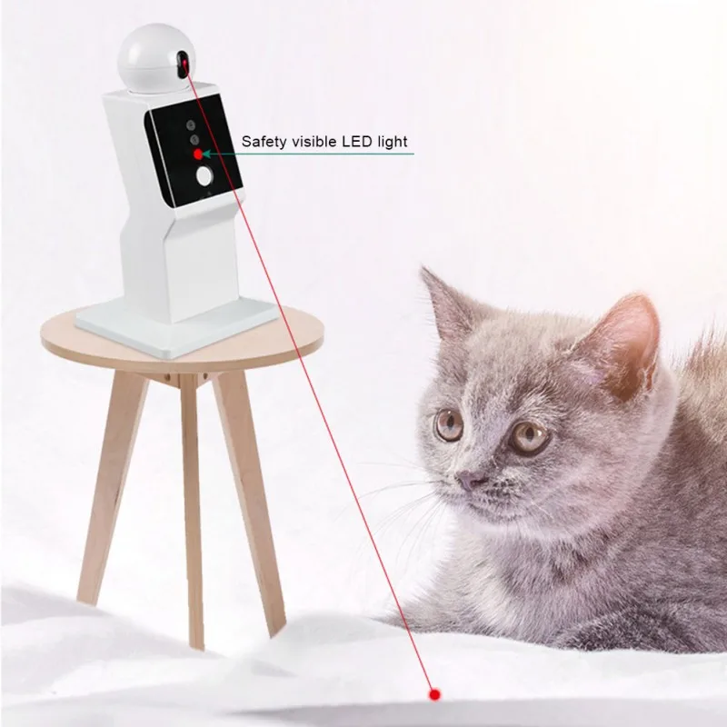 Cat Toys Pet Smart Self-Hey Led Funny Cat Play With Led Robot Toy Charging Model Lithium Battery, Battery Capacity 800mAh) White
Cat Toys Pet Smart Self-Hey Led Funny Cat Play With Led Robot Toy Charging Model Lithium Battery, Battery Capacity 800mAh) White