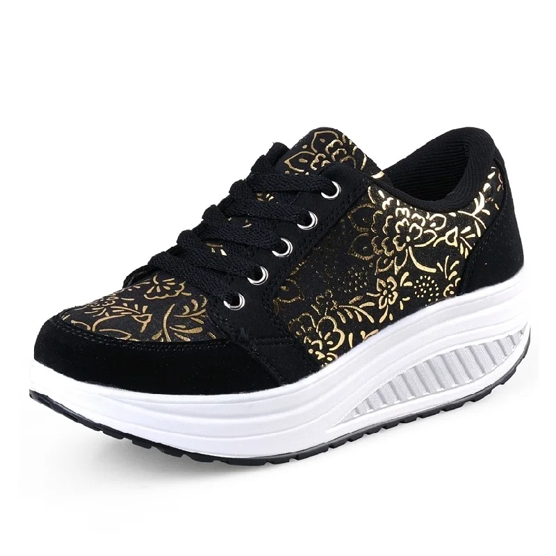 Women Toning Shoes Wedge Slimming Fitness Swing Shoes Female Platform Height Increasing Breathable Sports Sneakers Eu35-42
Women Toning Shoes Wedge Slimming Fitness Swing Shoes Female Platform Height Increasing Breathable Sports Sneakers Eu35-42