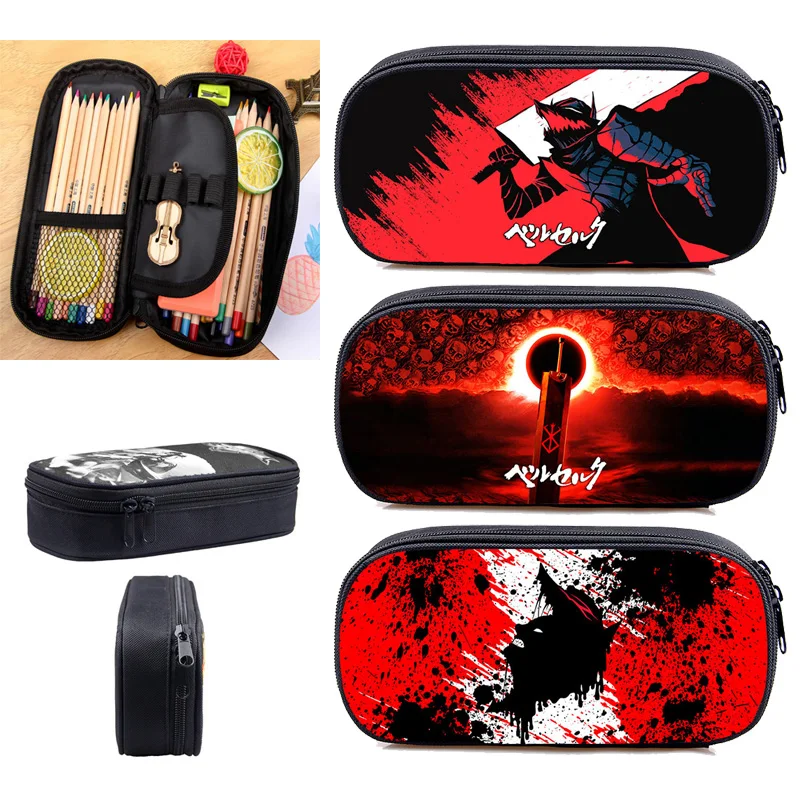 Чехол для карандашей в японском стиле аниме, детский чехол на молнии с 3d-рисунком берзерка гатсу, странная коробка для макияжа, канцелярские принадлежности, косметические чехлы
Чехол для карандашей в японском стиле аниме, детский чехол на молнии с 3d-рисунком берзерка гатсу, странная коробка для макияжа, канцелярские принадлежности, косметические чехлы