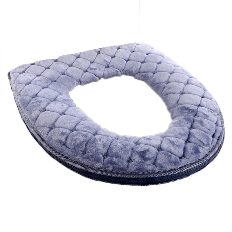 1Pc Thicken Soft Warm Toilet Seat Cover Winter Bathroom Closestool Cushion Bathware
1Pc Thicken Soft Warm Toilet Seat Cover Winter Bathroom Closestool Cushion Bathware