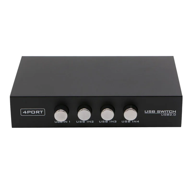 4 Ports USB2.0 Sharing Device Switch Switcher Adapter Box For PC Scanner Printer B95C
4 Ports USB2.0 Sharing Device Switch Switcher Adapter Box For PC Scanner Printer B95C