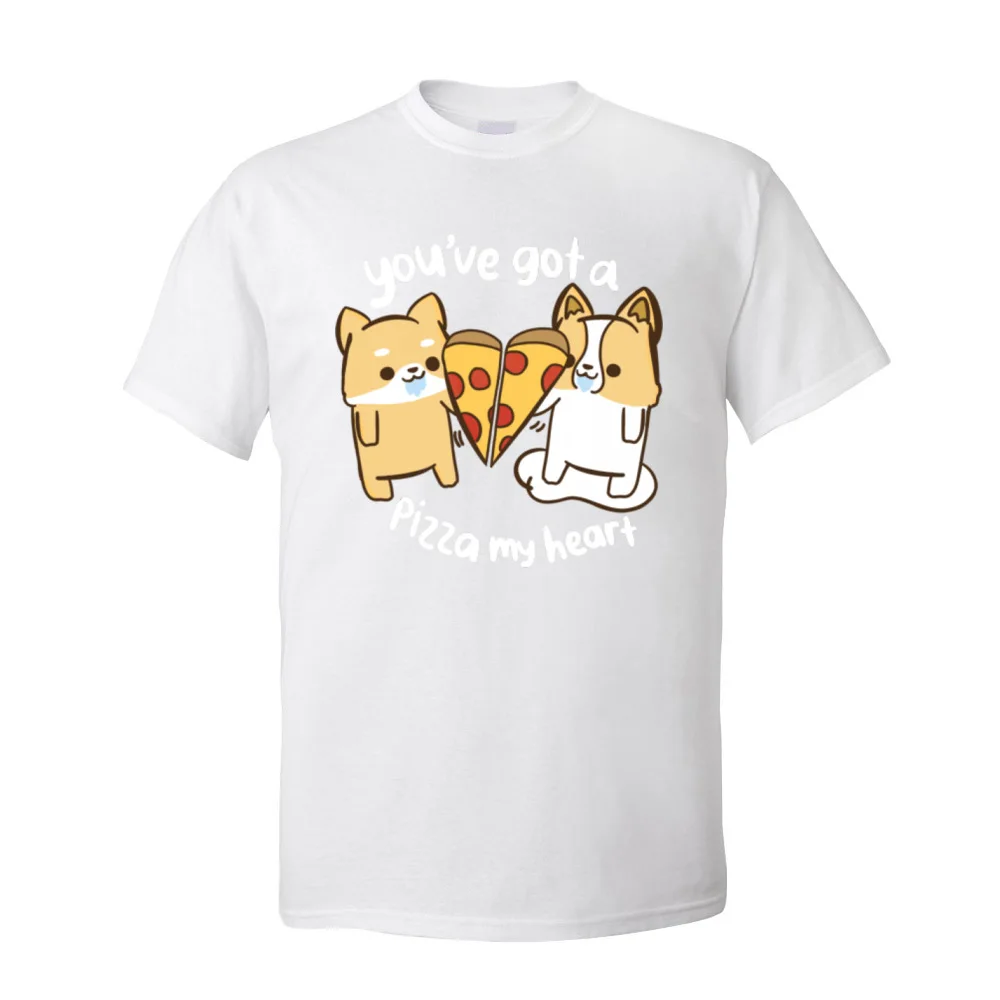Men's T-Shirt Pizza My Heart O Neck T Shirt Valentine's Day Tops Tshirt Short Sleeve Latest All Cotton Printed Tee-Shirts
Men's T-Shirt Pizza My Heart O Neck T Shirt Valentine's Day Tops Tshirt Short Sleeve Latest All Cotton Printed Tee-Shirts