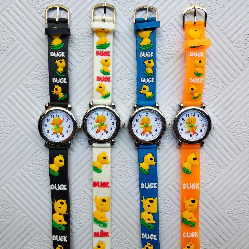 2020 New Little Yellow Duck Cartoon Children Watch Cute Boys Watches Girl Students Clock Waterproof Quartz Clock Kids Watch
2020 New Little Yellow Duck Cartoon Children Watch Cute Boys Watches Girl Students Clock Waterproof Quartz Clock Kids Watch
