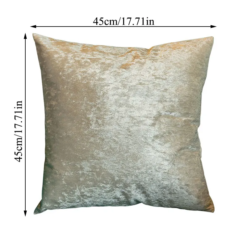 Nordic Pillow Case Ice Crushed Velvet Silver Home Throw Pillows 45X45cm Cushion Cover Decorative Cushions Shinny Pillow Covers
Nordic Pillow Case Ice Crushed Velvet Silver Home Throw Pillows 45X45cm Cushion Cover Decorative Cushions Shinny Pillow Covers
