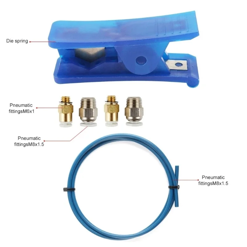 Детали для 3D-принтера Ender 3 V2 CR, перфорированный пневматический соединитель, набор трахеальных вставок для подключения ПТФЭ-труб 6,56 футов, ре...
Детали для 3D-принтера Ender 3 V2 CR, перфорированный пневматический соединитель, набор трахеальных вставок для подключения ПТФЭ-труб 6,56 футов, ре...