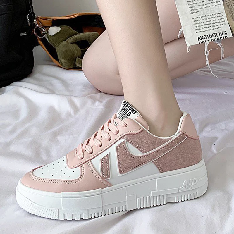 2021 Hot Flats Woman Sneakers Women's Shoes Ladies Casual Breathable Female Vulcanized Shoes Lace Up Woman Comfort Walking Shoes
2021 Hot Flats Woman Sneakers Women's Shoes Ladies Casual Breathable Female Vulcanized Shoes Lace Up Woman Comfort Walking Shoes