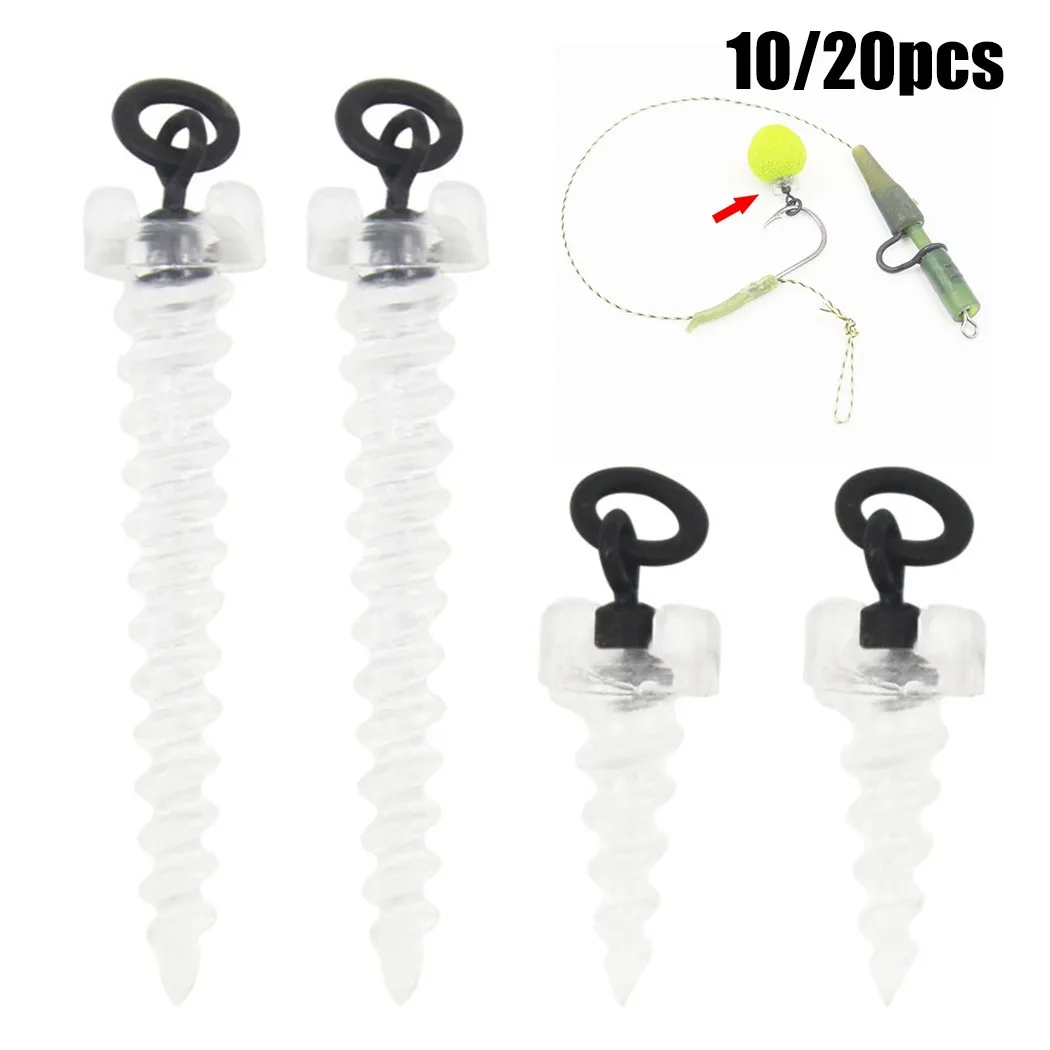 10/20pcs Boilie Screws With Ring Swivel Hair Bait Screw Terminal Tackle Bait Holder Screw Carp Fishing Accessories
10/20pcs Boilie Screws With Ring Swivel Hair Bait Screw Terminal Tackle Bait Holder Screw Carp Fishing Accessories