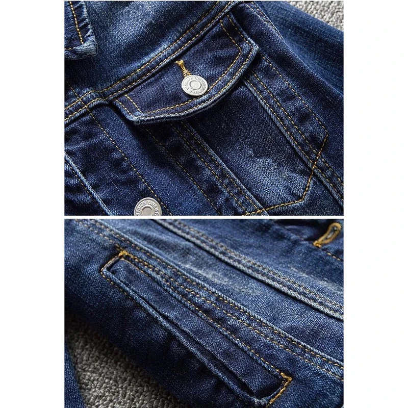 Plus Size 5XL Denim Jacket Outerwear Woman Fall Outside Jackets Female Fashion Casual Student Short Spring Tops Women
Plus Size 5XL Denim Jacket Outerwear Woman Fall Outside Jackets Female Fashion Casual Student Short Spring Tops Women