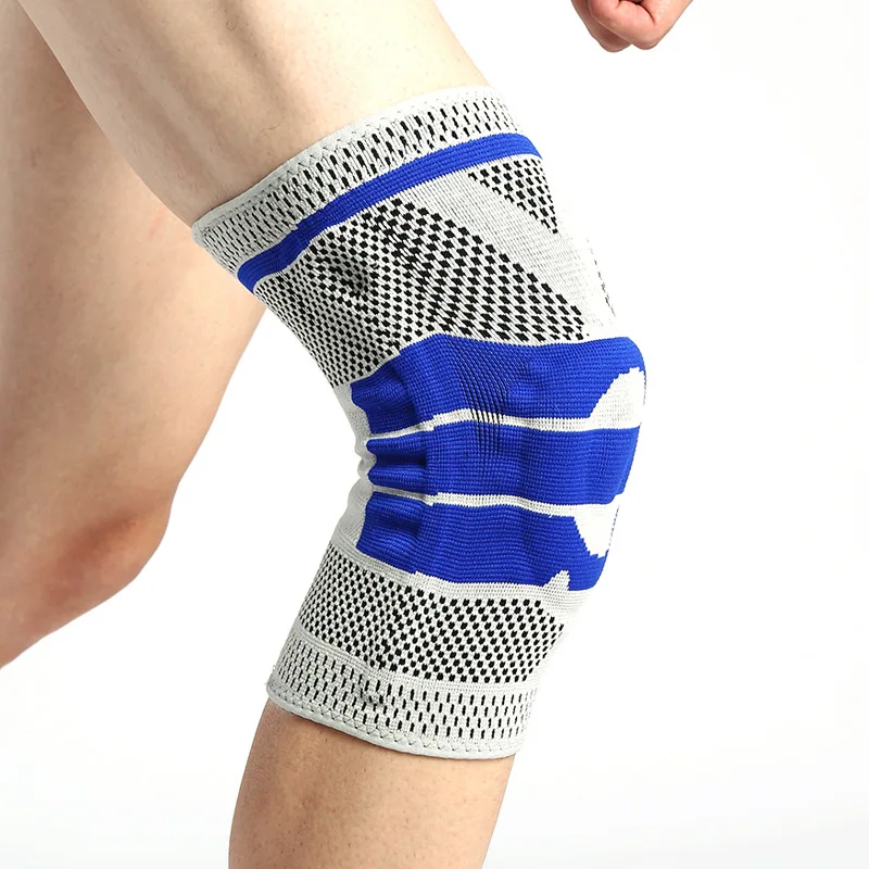 2pcs/1pc Sports Compression Knee Support Brace Patella Protector Knitted Silicone Spring Leg Pads for Cycling Running Basketball
2pcs/1pc Sports Compression Knee Support Brace Patella Protector Knitted Silicone Spring Leg Pads for Cycling Running Basketball